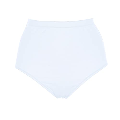 Set 6 Slip Donna Maxi in Cotone Elasticizzato Cotonella 3941 (Bianco, 4/L) - Home Shopping Italia 