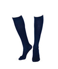 MERITEX - Calza donna lunga Pied de Poule - 36/41, Blu - Home Shopping Italia 