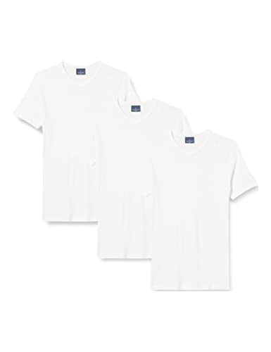 Navigare 112 (Pacco Da 3), Maglietta intima Uomo, Bianco (White), S confezione da 3 - Home Shopping Italia 