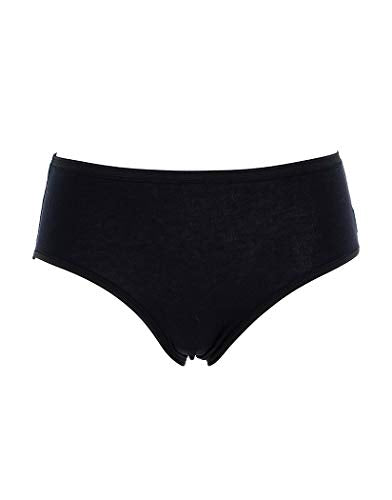 Cotonella 3 Slip Midi Donna l'altra 3940 Colore Nero Cotone Elasticizzato (3/M) - Home Shopping Italia 