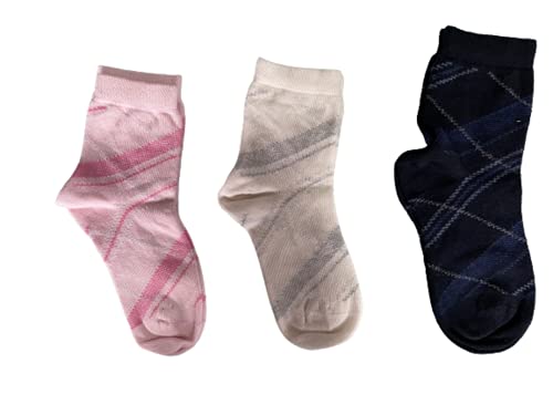 6 paia Calze corte bambina e ragazza varie fantasie colori assortiti caldo cotone - Il Granchietto - Home Shopping Italia 
