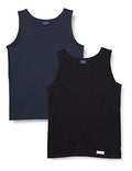 Navigare 511 (Pacco Da 3), Canottiera Uomo, Multicolore (Nero/Navi/ Jeans), S confezione da 3 - Home Shopping Italia 