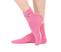 MERITEX - Calza donna Fantasia - 36/41, Magenta - Home Shopping Italia 
