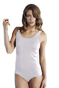 3 VOGATORE DONNA IN COTONE INTERLOCK ART SOFFIO COL. E MIS. A SCELTA (5, BIANCO) - Home Shopping Italia 