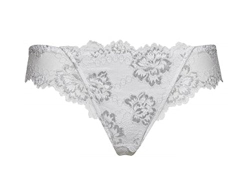 Slip Perfect in pizzo con pannello in cotone sulla pelle (3°, Bianco) - Home Shopping Italia 