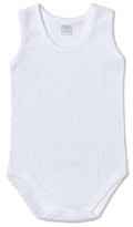 Ellepi AF840NR Body Cotone senza Maniche, Bianco, Taglia 3 Mesi - Home Shopping Italia 