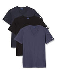 Navigare 512/XL Maglietta intima, Multicolore (Nero/Navi/Jeans), XXXX-Large, Pacco da 3, Uomo - Home Shopping Italia 