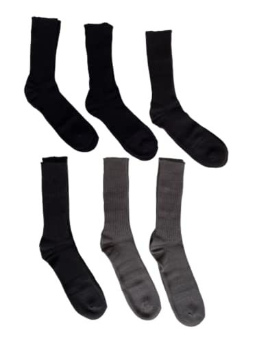 Calzini uomo e donna lunghi e corti in caldo cotone (Pacco da 12) Nero e Assortito Taglia unica Art. 501 e 501/1 - Ciocca - Home Shopping Italia 