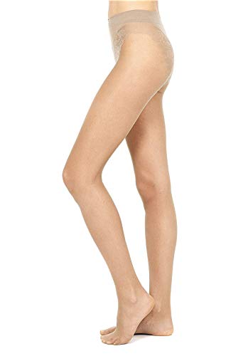 L'ELLEDUE CONFEZIONE DA N. 3 COLLANT DONNA 7 DEN - Super Leggero, Setificato opaco, con raffinato corpino ricamato e sgambato. Tassello in cotone e punta invisibile. Anche in Taglie Calibrate - Home Shopping Italia 