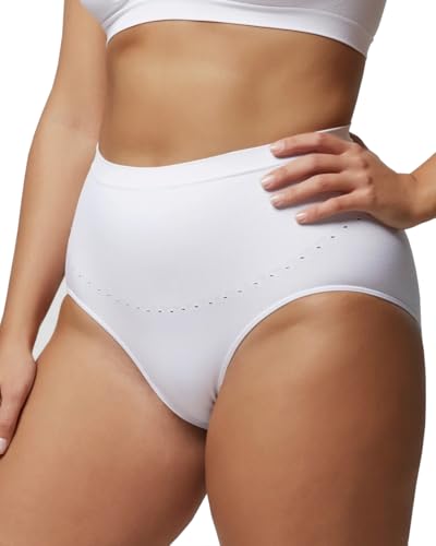 POMPEA guaina donna slip comfort size in microfibra art. 89624249 (XXL, bianco) - Home Shopping Italia 