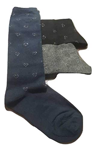 Gelso 6 paia calzini bambini con cuoricini colori assortiti (8-30/33 taglia) - Home Shopping Italia 