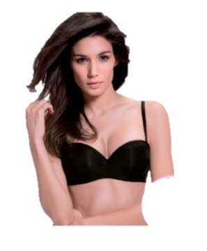 Love&Bra Reggiseno Fascia Imbottita Tiziana (4 IT 85 EU 100 F 38 UK, Skin) - Home Shopping Italia 
