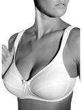 Leo Corsetteria Reggiseno Classico No Pizzi Senza Ferretto Spalline Larghe Foderato Cotone.972 Tg.4 Coppa B Nero - Home Shopping Italia 