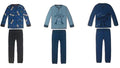Bimbo Pigiama Bambino Lungo in Cotone Due Pezzi con Fantasie Stampate - Home Shopping Italia 