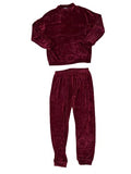 Intimami Pigiama Donna Lungo Mezzo Collo con tascone Art. ID791 Effetto Velluto - Home Shopping Italia 