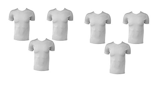 3 t-Shirt Maglia Bambino Mezza Manica Girocollo Bianco in Cotone Interlock - Enrico Coveri - Home Shopping Italia 