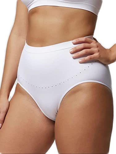 Slip Vita Alta e Slip Donna in Microfibra Linea Comfort Size Colori Bianco Skin e Nero Varie Taglie - Home Shopping Italia 