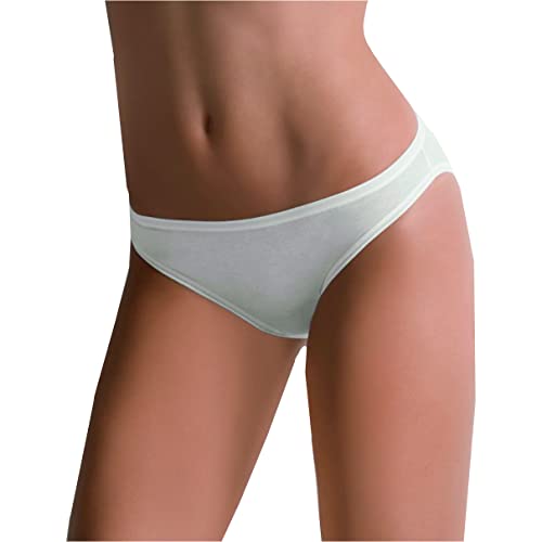 3 Slip Vita Bassa Donna l'altra Cotonella 3165 Cotone Elasticizzato Taglia 4 col.Bianco - Home Shopping Italia 