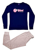 Sabor Pigiama Donna Big BABOL PED5051 Primavera/Estate Manica Lunga (Blu, L) - Home Shopping Italia 