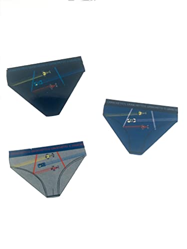 Generic Confezione Slip da Bambino e Ragazzo in Cotone a 6 o 12 Pezzi in colorazioni e Modelli Assortiti Taglie a Scelta - Il Granchietto - Home Shopping Italia 