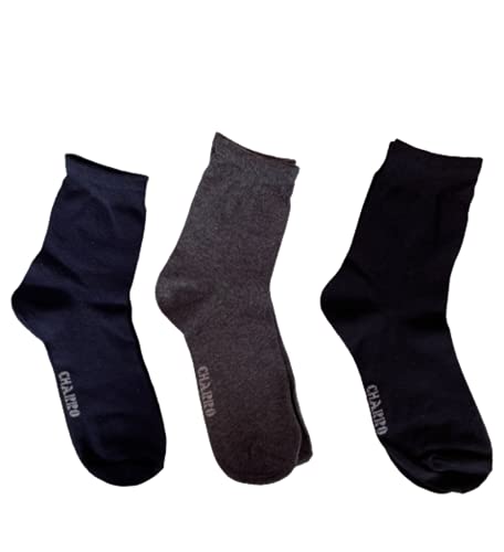 Confezione da 6 12 e 24 paia di calze corte donna colori Assortiti Tinta unita e fantasia Caldo cotone termico Taglia unica - El Charro - Home Shopping Italia 