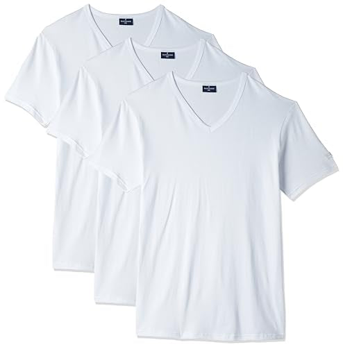 Navigare 512 (Pacco Da 3), Maglietta intima Uomo, Bianco (White), S confezione da 3 - Home Shopping Italia 