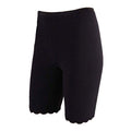 Cotonella Long Donna in Cotone Elasticizzato Art. 3163 - Confezione da 2 Pezzi - Disponibile nei Colori Bianco e Nero - 2 Pezzi Nero 8 - Home Shopping Italia 