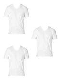 Enrico Coveri 3 t-Shirt Uomo Mezza Manica Scollo a Punta Caldo Cotone Interlock Art. ET1201 (7/XXL, Bianco) - Home Shopping Italia 