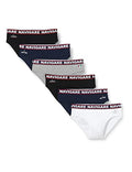 Navigare 324 (Pacco Da 6), Slip Uomo, Multicolore (Bianco/ Nero/Antracite/ Navi), M confezione da 6 - Home Shopping Italia 