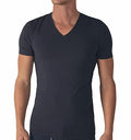 3 Magliette Intime Uomo Cotone Caldo Termico Scollo a V e Girocollo Pacco da 3 T Shirt Manica Corta Cotone Caldo (S, 3 Scollo V Blu) - Home Shopping Italia 