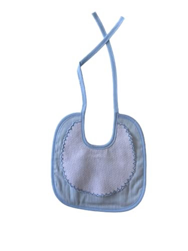 Set 2 bavaglini neonato e neonata Ricamabile con tela aida varie misure con laccetti - Home Shopping Italia 
