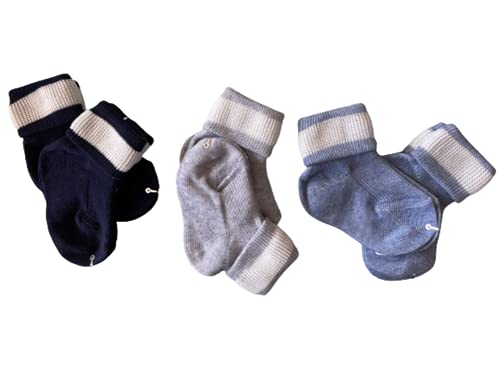 Bel Piccino 6 Paia Calzini in Caldo Cotone Neonato e neonata Colori Assortiti - Home Shopping Italia 