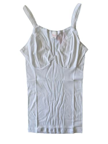 IntissimopiÃ¹ 6 Canotte Donna con Forma Seno Spalla Larga Art. 924 e Spalla Stretta 925 Costina Bianco - Home Shopping Italia 