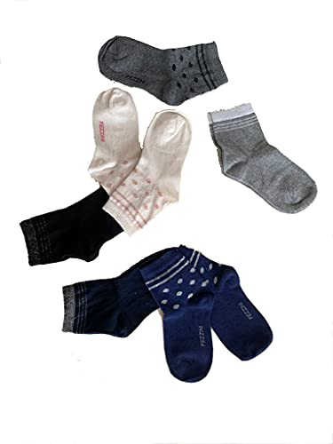 6 Paia di Calzini in Caldo Cotone da Bambina Vari Modelli e Taglie - Home Shopping Italia 