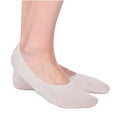 MERITEX CONFEZIONE DA 4 PAIA MINICALZA SALVAPIEDE CON SILICONE SCOLLATA INVISIBILE UOMO DONNA COTONE ELASTICIZZATO - PRODOTTO CERTIFICATO Oeko-Tex - Disponibile nei colori Bianco, Nero, Nudo e Blu - Home Shopping Italia 