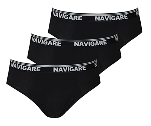 AZZETA 3 Slip Uomo Cotone Elasticizzato, Art. 574 Nero XXL - Home Shopping Italia 
