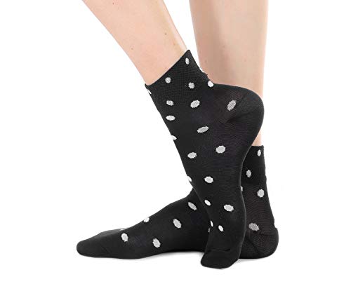 MERITEX - Calza donna Fantasia - 36/41, Nero - Home Shopping Italia 