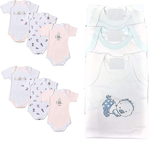 3 Body Mezza Manica Caldo Cotone Felpato 02828/T1402 (Azzurro, 0-1 MESI / 51-54CM) LE FANTASIE POSSONO VARIARE IN BASE ALLA STAGIONALITA' - Home Shopping Italia 