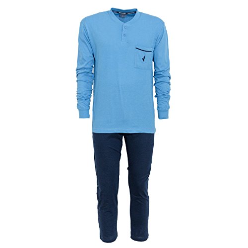 Navigare Pigiama Uomo Taschino 14280B - Taglie Forti S140 56 Avion - Home Shopping Italia 