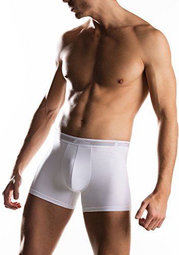 Cotonella Boxer Uomo in Cotone BIELASTICO Art. 2384 -Confezione da 3 Bipack Colori Bianco - Nero - Assortito Nero 6 - Home Shopping Italia 