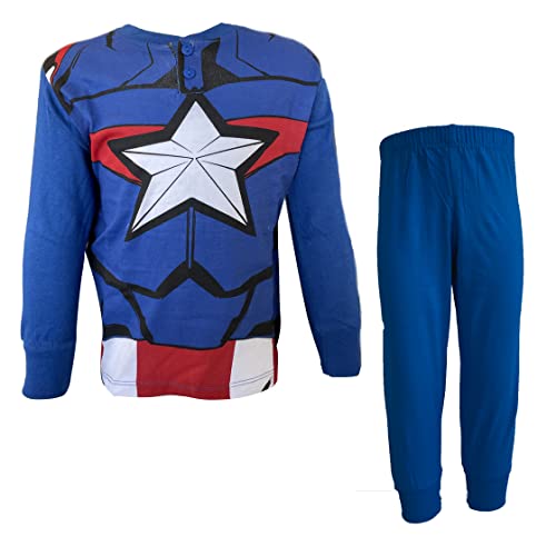 Pigiama Lungo Bimbo in Cotone Avengers Marvel Art. 4849 (Avio, 7 Anni) - Home Shopping Italia 