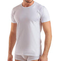 Enrico Coveri Maglietta Intima Uomo Girocollo Offerta 3 E 6 Pezzi, Anche in Taglie Maxi, Maglia Uomo in Cotone Pettinato ET1100 (6 Pezzi-Bianco, 5-L-50) - Home Shopping Italia 