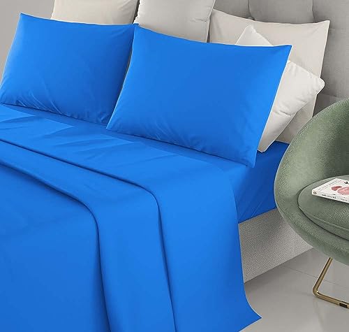 Generico TESSILE SHOP Completo letto singolo 100% COTONE VARI COLORI (Royal) - Home Shopping Italia 