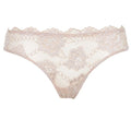 LORMAR Perizoma Tanga MyClass in Pizzo Elasticizzato Vita Bassa Marca Made in Italy (3°(Media), Noisette) - Home Shopping Italia 