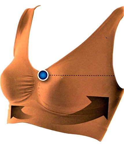 ILARY Brasserie Contenitiva Push UP Senza Ferretto (XL, Neutro) - Home Shopping Italia 