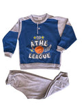 Sogno Sondesto Pigiama Serafino Due Pezzi Lungo Bambino e Ragazzo Cotone Interlock - Home Shopping Italia 