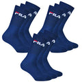 Fila 9 Coppia Calzini, Spugna Calzini da tennis con logo colorato, Unisex (3x pacco da 3) - marino, 39-42 (6-8 UK) - Home Shopping Italia 