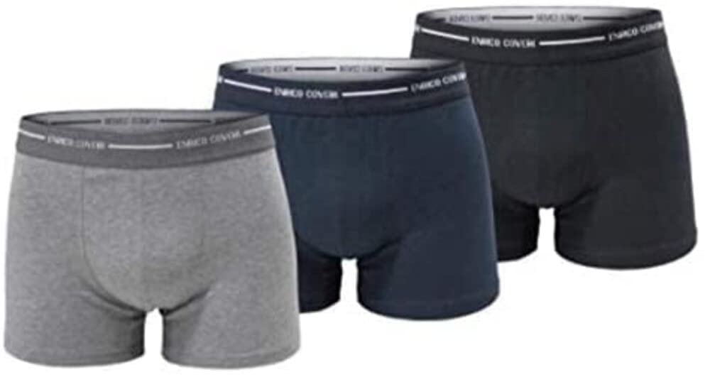 Generic Boxer da uomo elastico interno modello a scelta vari colori e taglie disponibile ad 1-3-6-9 pezzi (5/L, Colori classici assortiti scuri, 1) - Home Shopping Italia 