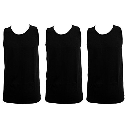 Enrico Coveri 3 Canotte Uomo Spalla Larga in Cotone Pettinato Art. ET1102 (Nero, 5/L) - Home Shopping Italia 