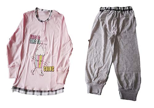 Primero Pigiama Bambina Lungo Due Pezzi in Cotone Varie Taglie e Colori - Home Shopping Italia 